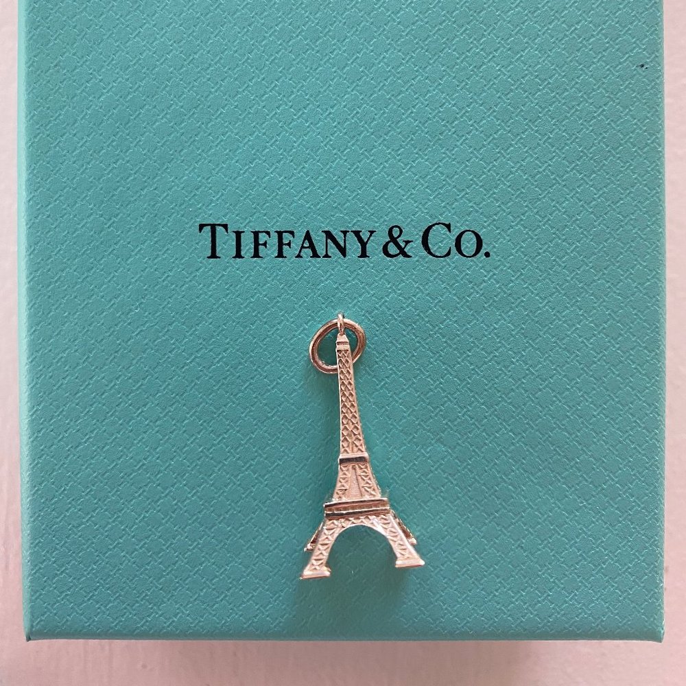 Tiffany Eiffel Tower Charm Sterling Silver